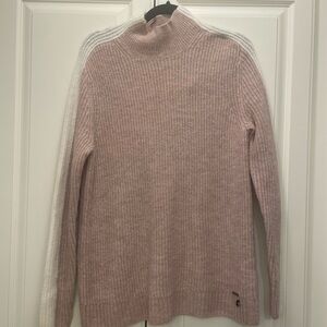 Abercrombie & Fitch Pink Cowl Turtleneck Sweater